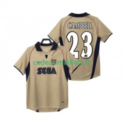 Arsenal Maillot avec flocage CAMPBELL 23 Rétro Extérieur 2011 2010 ,Homme MC