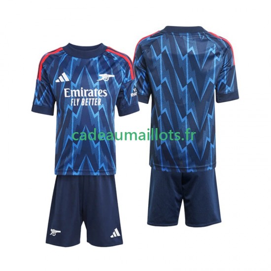 Arsenal Maillot avec flocage Extérieur 2025-2026 ,Tenue Enfant MC