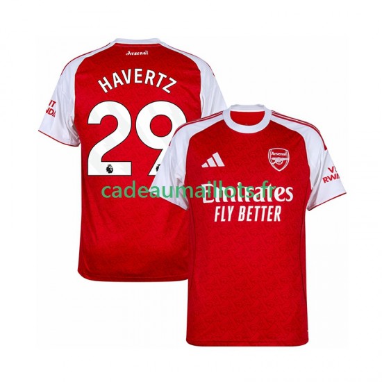 Arsenal Maillot avec flocage Kai Havertz 29 Domicile 2025-2026 ,Homme MC