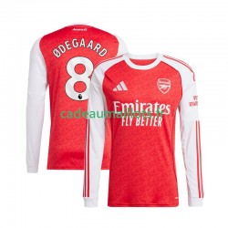 Arsenal Maillot avec flocage Martin Odegaard 8 Domicile 2025-2026 ,Homme ML