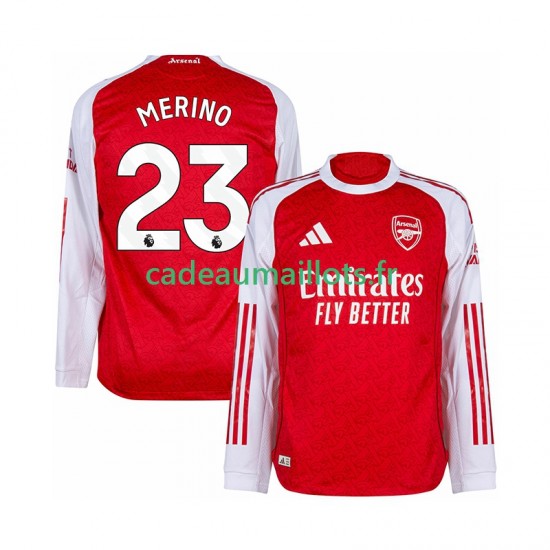 Arsenal Maillot avec flocage Merino 23 Domicile 2025-2026 ,Homme ML