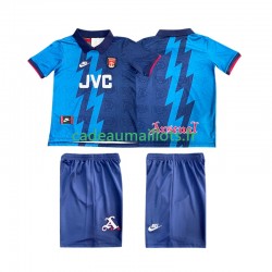 Arsenal Maillot avec flocage Rétro Extérieur 1995 1996 ,Tenue Enfant MC