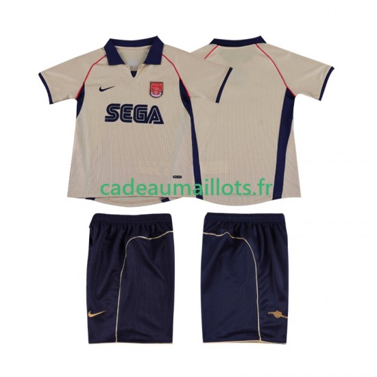Arsenal Maillot avec flocage Rétro Extérieur 2011 2010 ,Tenue Enfant MC