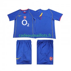 Arsenal Maillot avec flocage Rétro Extérieur 1999 1998 ,Tenue Enfant MC