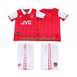 Arsenal Maillot avec flocage Rétro Domicile 1994 1996 ,Tenue Enfant MC