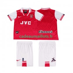 Arsenal Maillot avec flocage Rétro Domicile 1996 2004 ,Tenue Enfant MC