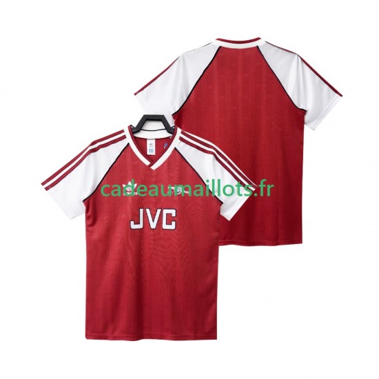 Arsenal Maillot avec flocage Rétro Domicile 1988 1990 ,Homme MC