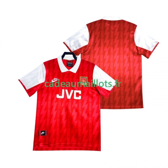 Arsenal Maillot avec flocage Rétro Domicile 1993 1994 ,Homme MC