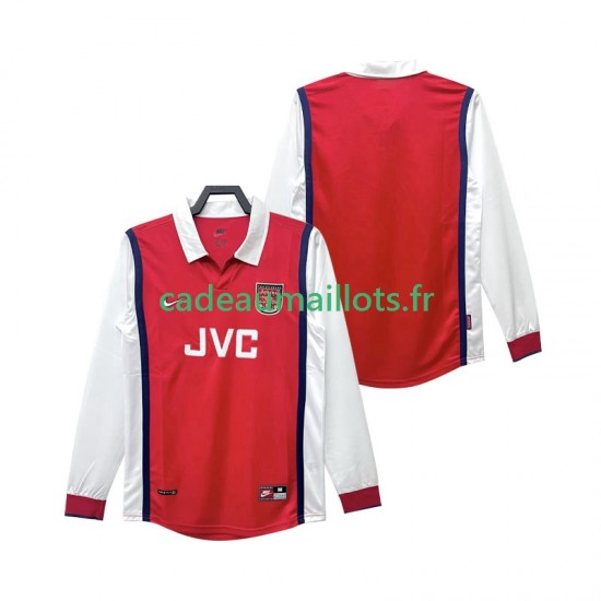 Arsenal Maillot avec flocage Rétro Domicile 1988 2002 ,Homme ML