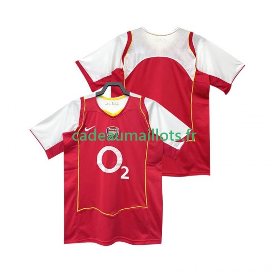 Arsenal Maillot avec flocage Rétro Domicile 1999 1998 ,Homme MC