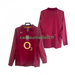 Arsenal Maillot avec flocage Rétro Domicile 1998 2006 ,Homme ML