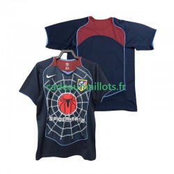 Atlético Madrid Maillot avec flocage Rétro Extérieur 1999 1998 ,Homme MC