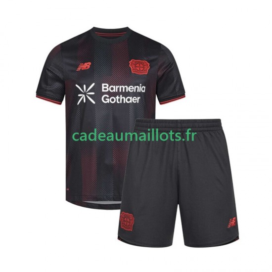 Bayer 04 Leverkusen Maillot avec flocage Domicile 2025-2026 ,Tenue Enfant MC
