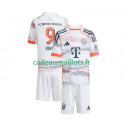 Bayern Munich Maillot avec flocage Harry Kane 9 Extérieur 2025-2026 ,Tenue Enfant MC