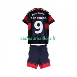 Bayern Munich Maillot avec flocage Klinsmann 9 Rétro Domicile 2004 2002 ,Tenue Enfant MC