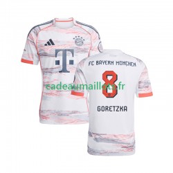 Bayern Munich Maillot avec flocage Leon Goretzka 8 Extérieur 2025-2026 ,Homme MC
