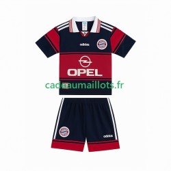 Bayern Munich Maillot avec flocage Rétro Domicile 2004 2002 ,Tenue Enfant MC