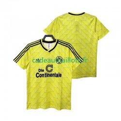 Borussia Dortmund Maillot avec flocage Rétro Domicile 1988 1989 ,Homme MC Borussia Dortmund Maillot avec flocage Rétro Domicile 1988 1989 ,Homme MC