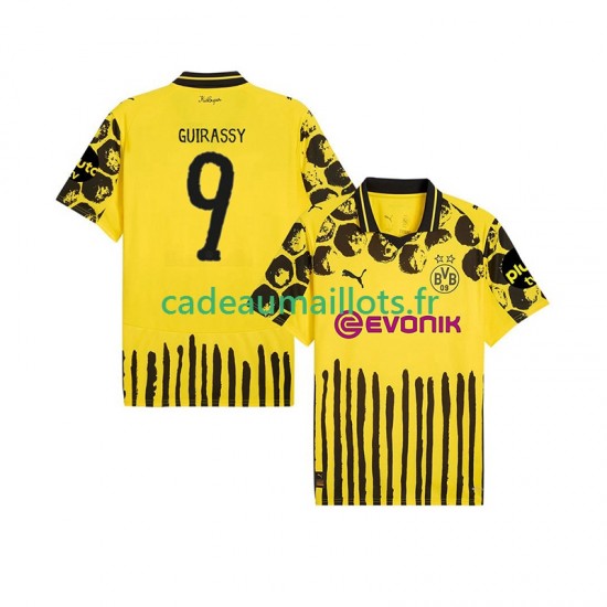 Borussia Dortmund Maillot avec flocage Serhou Guirassy 9 FIFA CWC Domicile 2025 ,Homme MC