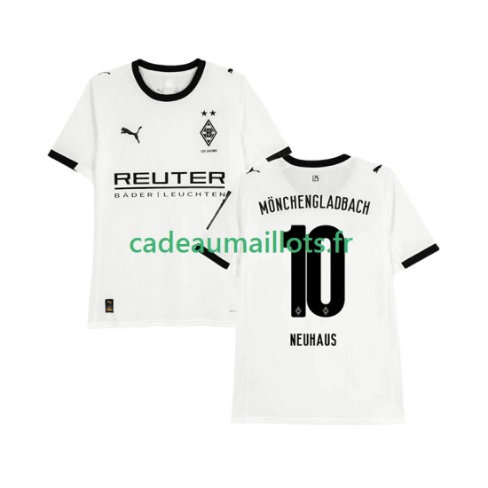 Russie Maillot avec flocage Bo Monchengladbach Florian Neuhaus 10 Domicile 2025-2026 ,Homme MC