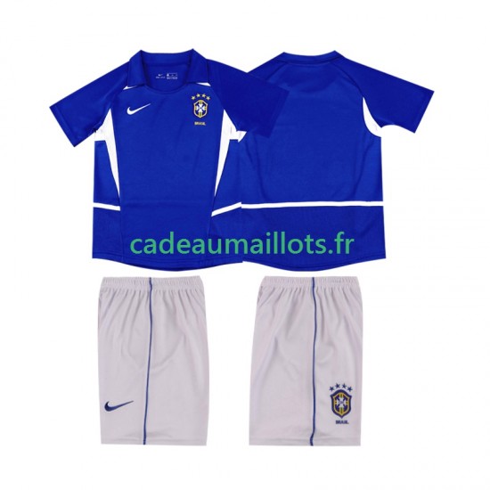 Brésil Maillot avec flocage Rétro Extérieur 2010 ,Tenue Enfant MC