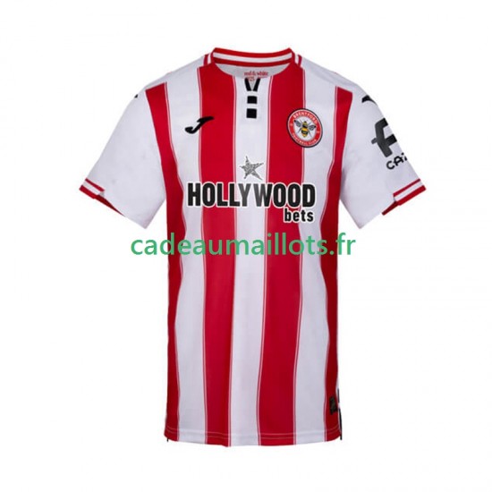Maillot avec flocage Brentford Domicile 2025-2026 ,Homme MC