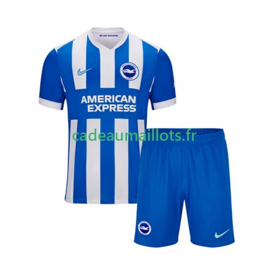 Brighton Hove Albion Maillot avec flocage Domicile 2025-2026 ,Tenue Enfant MC