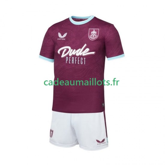 Maillot avec flocage Burnley Domicile 2025-2026 ,Tenue Enfant MC