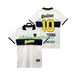 CA Boca Juniors Maillot avec flocage MARADONA 10 Rétro Extérieur 2004 1988 ,Homme MC