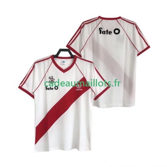 CA River Plate Maillot avec flocage Rétro Domicile 1986 ,Homme MC