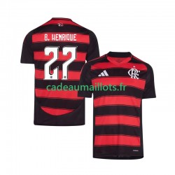 CR Flamengo Maillot avec flocage Bruno Henrique 27 Domicile 2025-2026 ,Homme MC