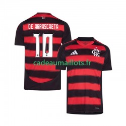 CR Flamengo Maillot avec flocage Giorgian de Arrascaeta 10 Domicile 2025-2026 ,Homme MC