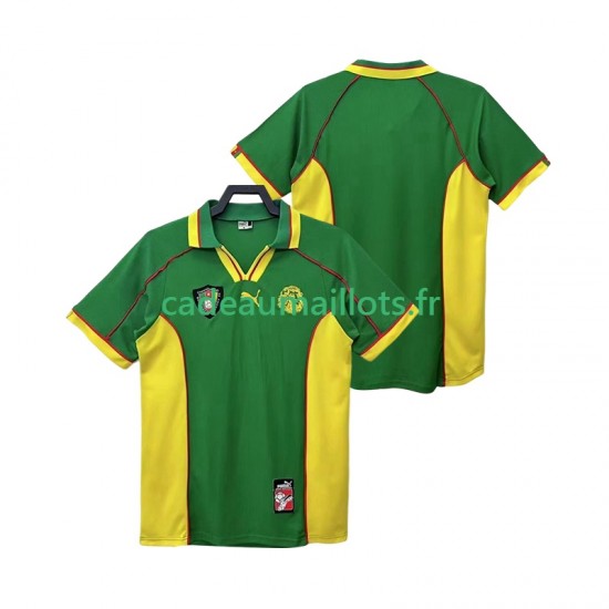 Cameroun Maillot avec flocage Rétro Domicile 1988 ,Homme MC