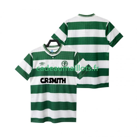 Celtic Maillot avec flocage FC Rétro 3ème 1987 1988 ,Homme MC