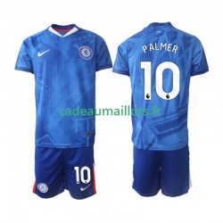 Chelsea Maillot avec flocage Cole Palmer 10 Domicile 2025-2026 ,Tenue Enfant MC