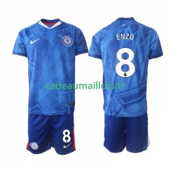 Chelsea Maillot avec flocage Enzo Fernandez 8 Domicile 2025-2026 ,Tenue Enfant MC