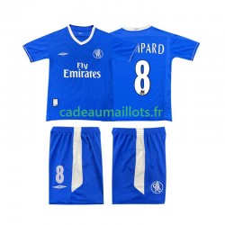 Chelsea Maillot avec flocage LAMPARD 8 Rétro Domicile 2008 1998 ,Tenue Enfant MC