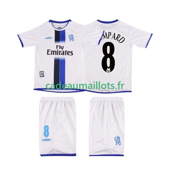 Chelsea Maillot avec flocage LOMPARD 8 Rétro Extérieur 2008 1999 ,Tenue Enfant MC Chelsea Maillot avec flocage LOMPARD 8 Rétro Extérieur 2008 1999 ,Tenue Enfant MC