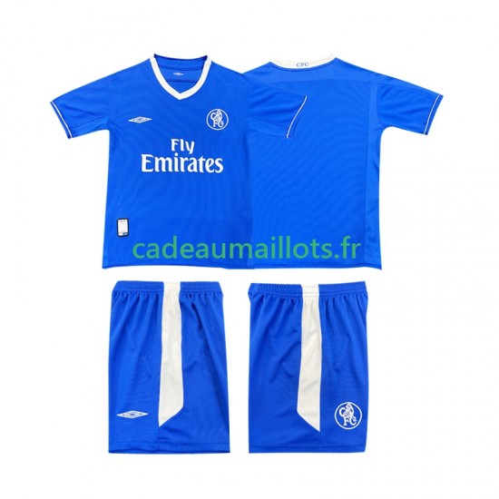 Chelsea Maillot avec flocage Rétro Domicile 2008 1998 ,Tenue Enfant MC