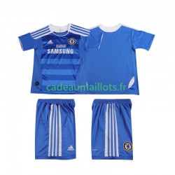 Chelsea Maillot avec flocage Rétro Domicile 2011 2012 ,Tenue Enfant MC
