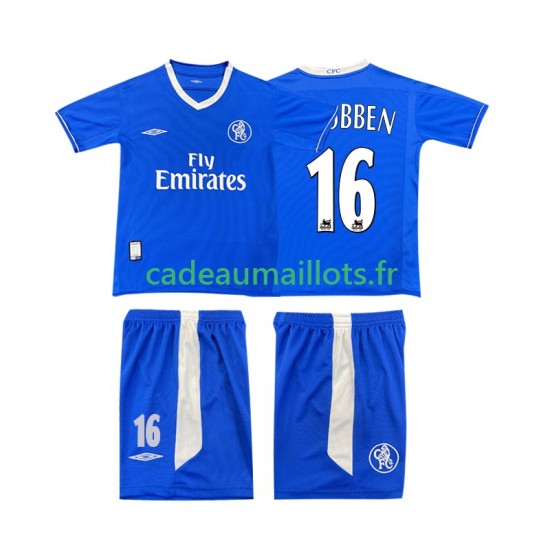 Chelsea Maillot avec flocage Robben 16 Rétro Domicile 2008 1998 ,Tenue Enfant MC Chelsea Maillot avec flocage Robben 16 Rétro Domicile 2008 1998 ,Tenue Enfant MC