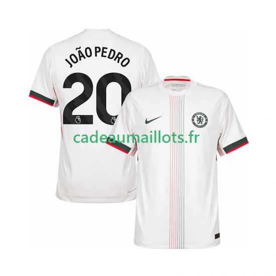 Chelsea Maillot avec flocage joao pedro 20 Extérieur 2025-2026 ,Homme MC