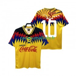 Club América Maillot avec flocage 10 Rétro Domicile 1995 ,Homme MC