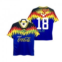Club América Maillot avec flocage 18 Rétro Extérieur 1995 ,Homme MC