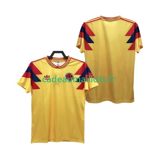 Colombie Maillot avec flocage Rétro Domicile 1990 ,Homme MC