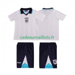 Angleterre Maillot avec flocage Rétro Domicile 1996 ,Tenue Enfant MC