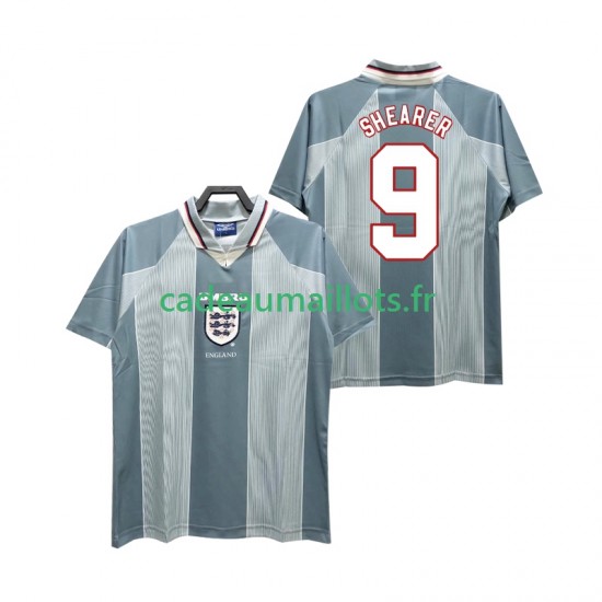 Angleterre Maillot avec flocage SHEARER 9 Rétro Extérieur 1996 ,Homme MC