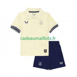 Everton Maillot avec flocage Extérieur 2025-2026 ,Tenue Enfant MC