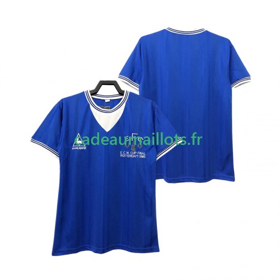 Everton Maillot avec flocage Rétro 3ème 1985 ,Homme MC