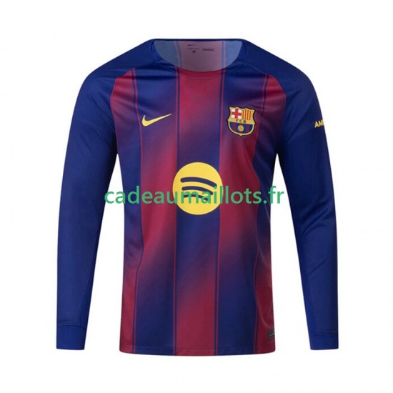 FC Barcelone Maillot avec flocage Domicile 2025-2026 ,Homme ML